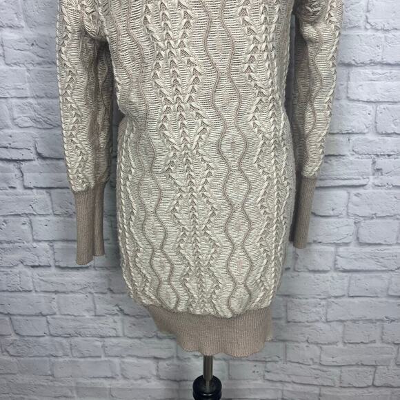 Venus Long Sleeve Oversized Sweater Dress - Picture 4 of 8